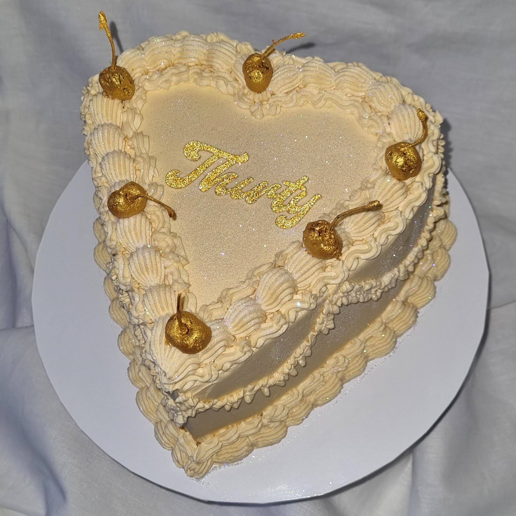 Vintage cake design by Angel Bakes, Adelaide