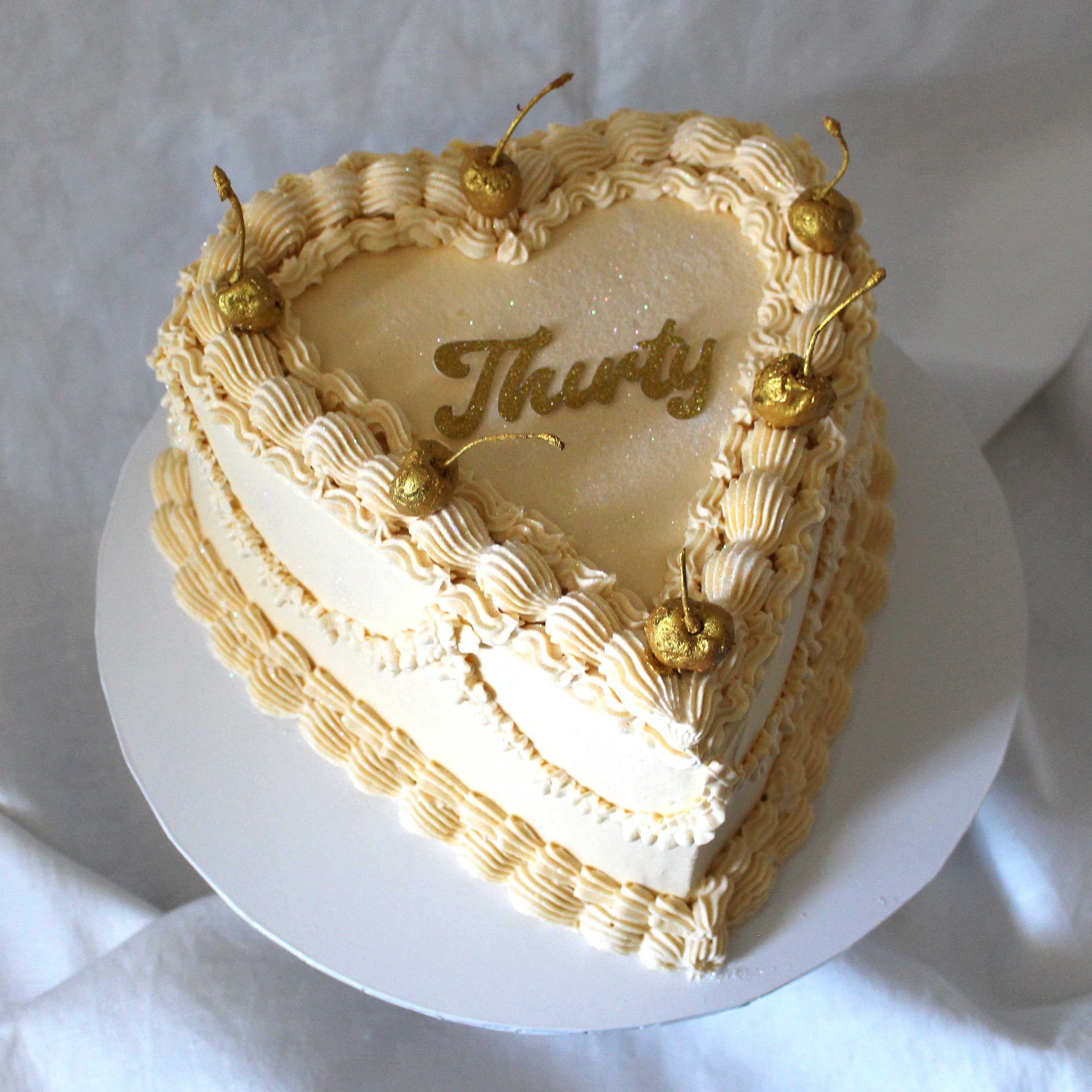 Vintage cake design by Angel Bakes, Adelaide