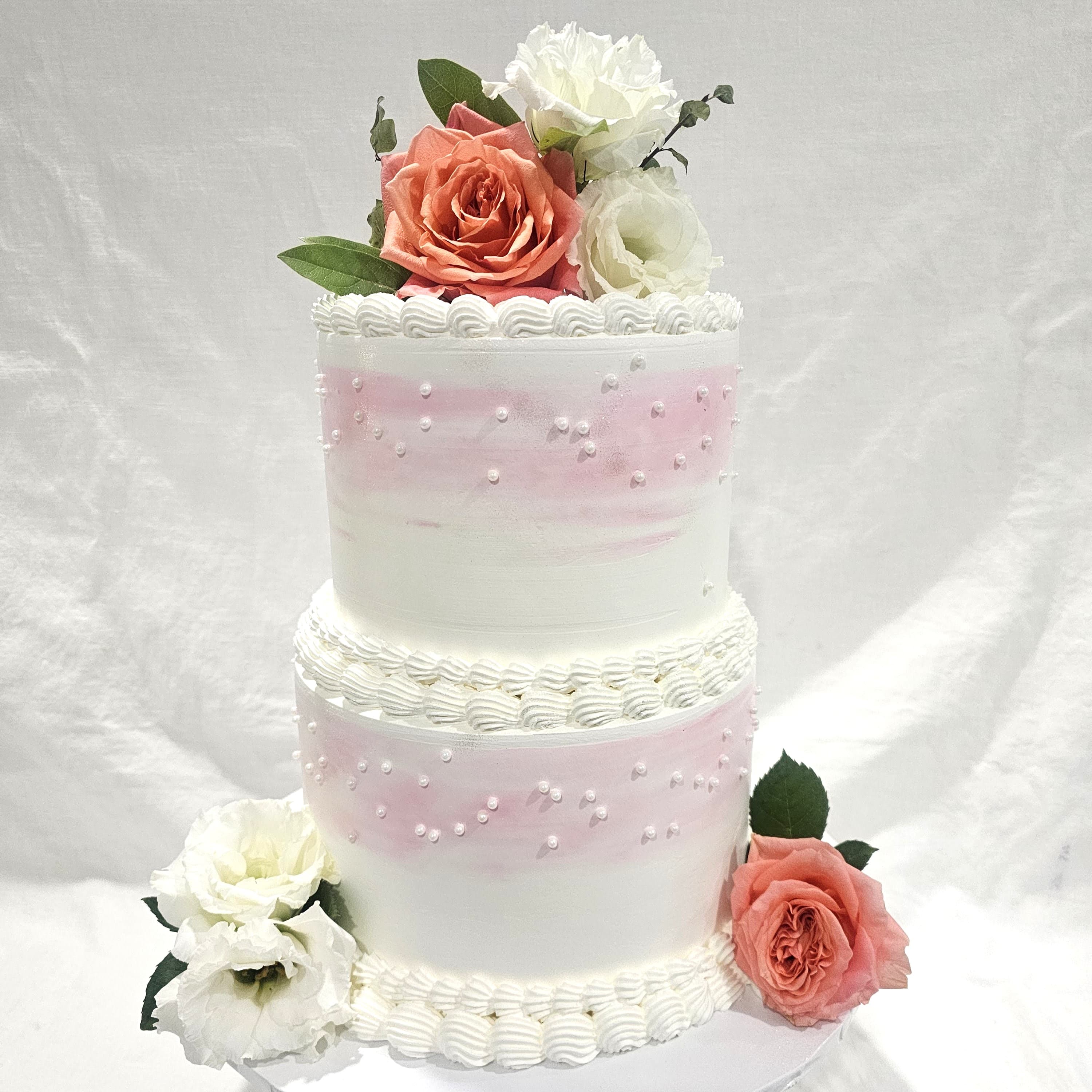 Wedding cake design by Angel Bakes, Adelaide