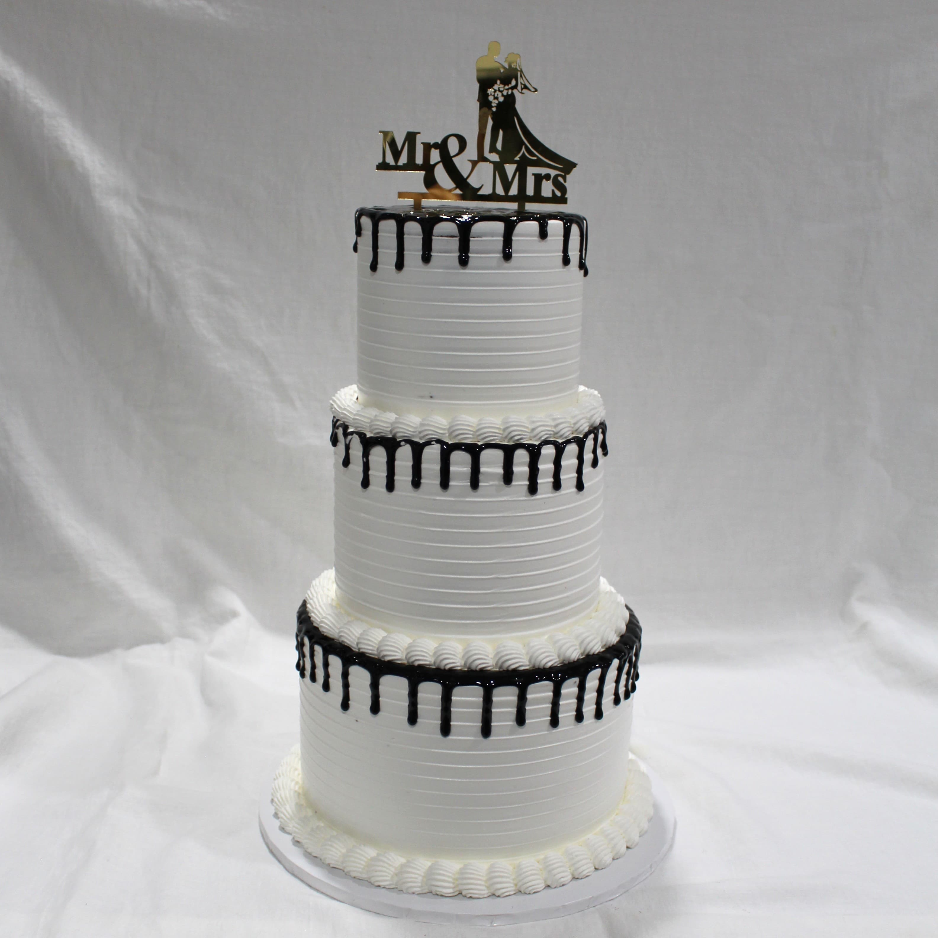 Wedding cake design by Angel Bakes, Adelaide
