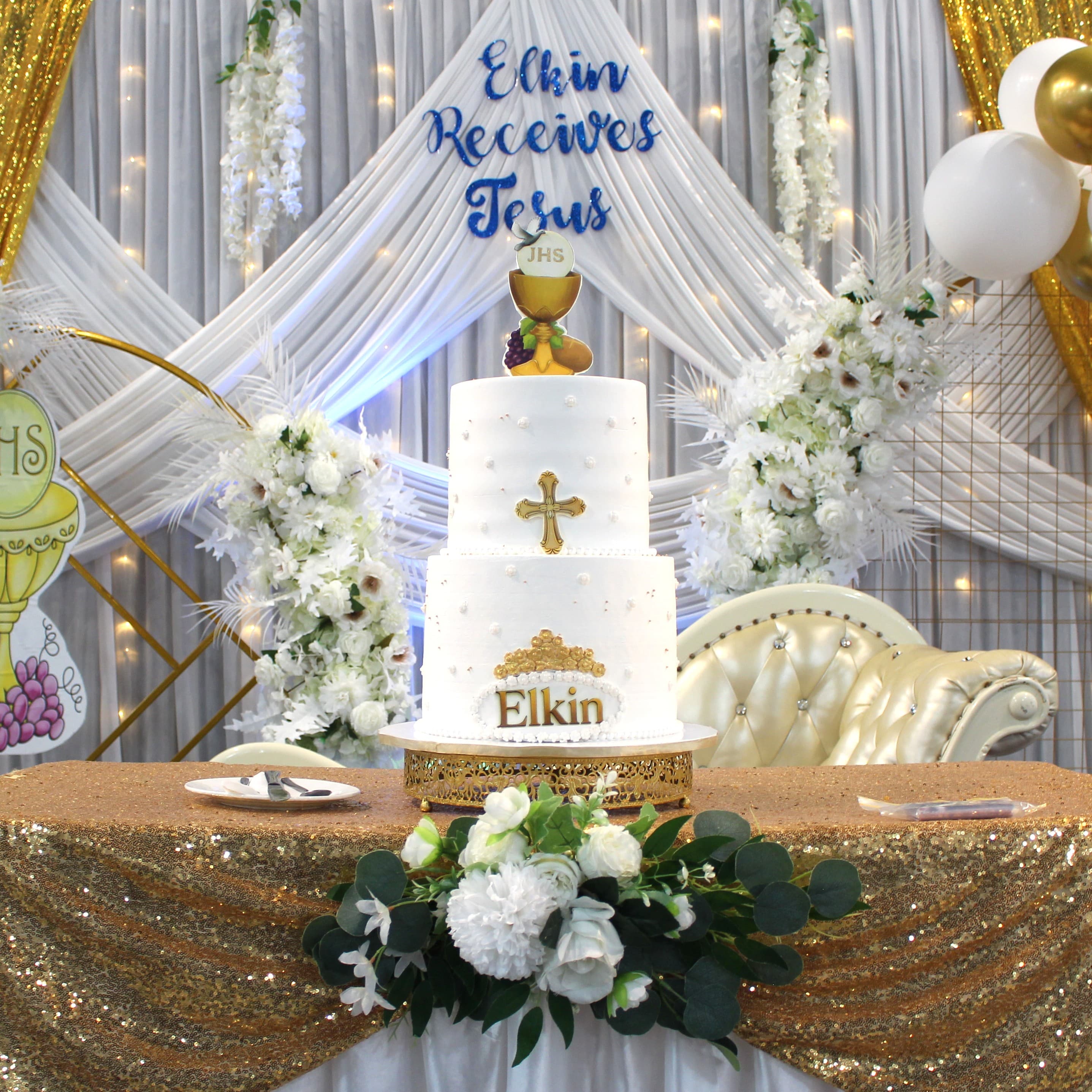 Wedding cake design by Angel Bakes, Adelaide